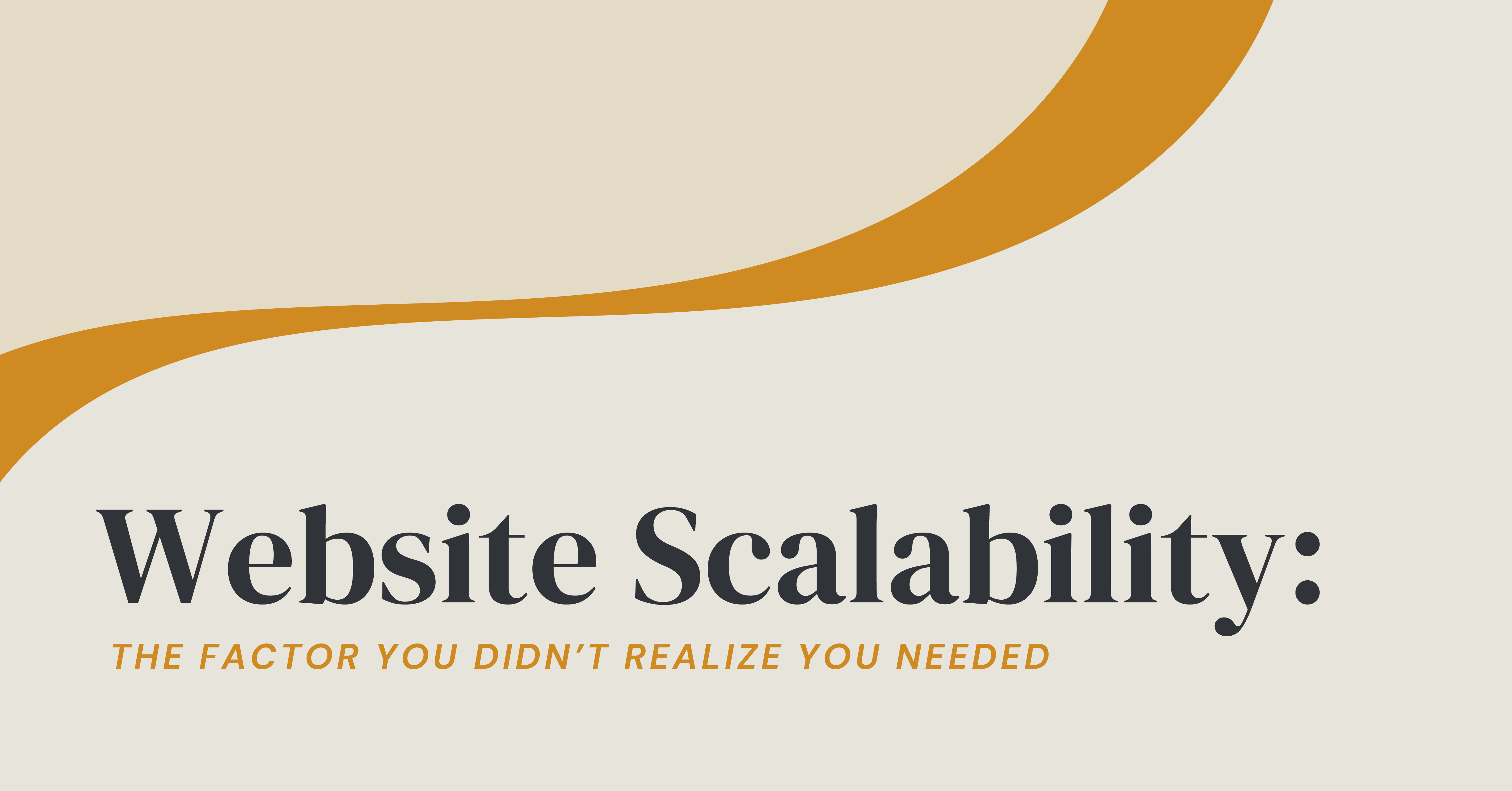 does your website scale