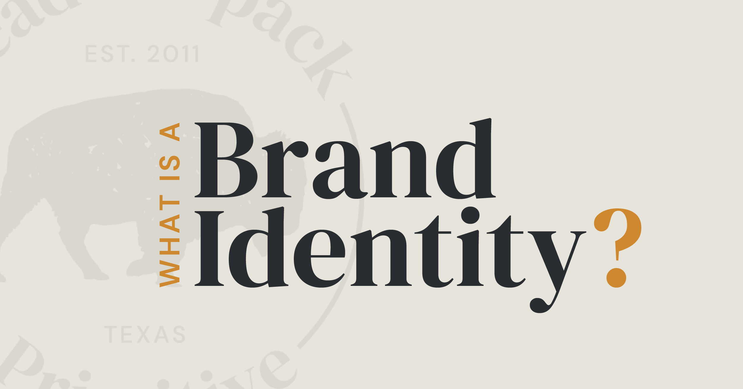 What is a brand identity